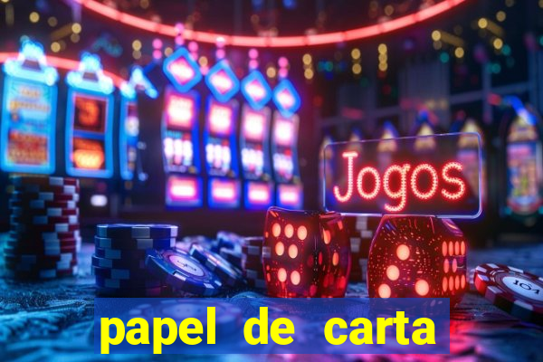 papel de carta masculino para imprimir